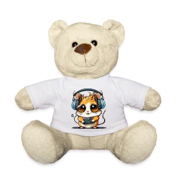 Rythmes de hamster - Nounours - blanc - Devant