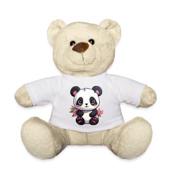 Panda mignon - Nounours - blanc - Devant