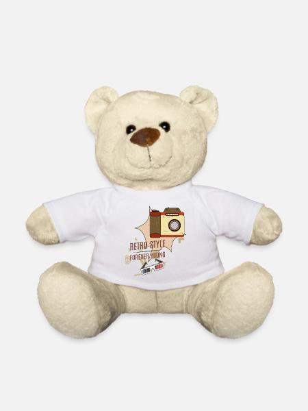 Retro Style - Teddy - Weiß