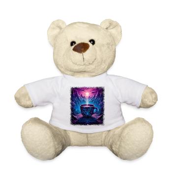 citation géniale coeur contre-culture paix humour - Nounours - blanc - Devant