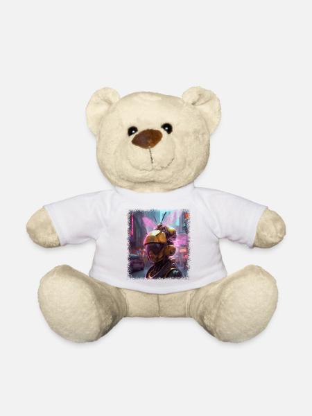 bee keeper bag funny quote bee whisperer - Teddy - Weiß