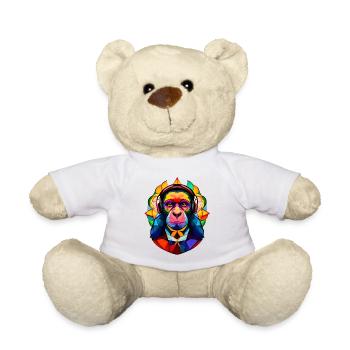 Singe - Nounours - blanc - Devant