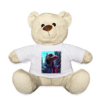 Idée de présentation Dictons drôles Génial Présent Bday - Nounours - blanc - Devant