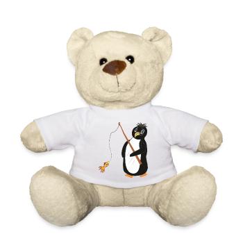 Pêcheur de pingouins - Nounours - blanc - Devant