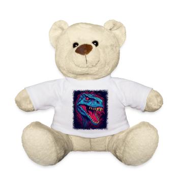 Angry Face Green Anniversaire Cadeau Idée 2004 - Nounours - blanc - Devant