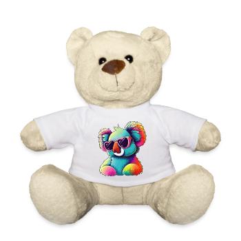 Lunettes de soleil Colorful Retro Koala Bear Koala Bear - Nounours - blanc - Devant