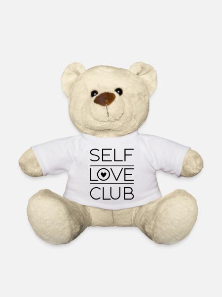 Self love club - Teddy Bear - white