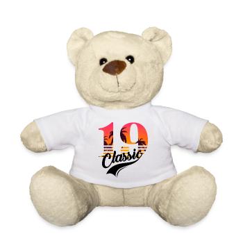Vintage 1919-19e anniversaire - Nounours - blanc - Devant