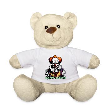 Horror Clown / Zirkus / lustig / Show / Halloween - Teddy - Weiß - Vorne