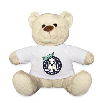 Fantôme / Fantôme / Halloween / Drap / Boo / Spooky - Nounours - blanc - Devant