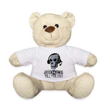 Crâne de gamer - Nounours - blanc - Devant