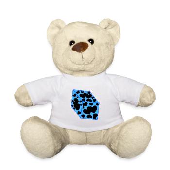 Cube d’Amour v.Riana, sensuelle - Nounours - blanc - Devant