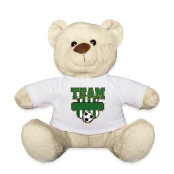 Team Football - Teddy Bear - white - Front