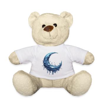Melting Moon - Teddy Bear - white - Front