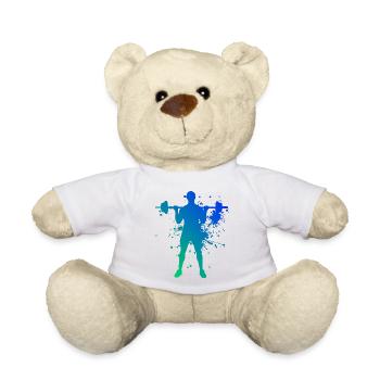 Damen Ausdauertraining Cardio Krafttraining - Teddy - Weiß - Vorne