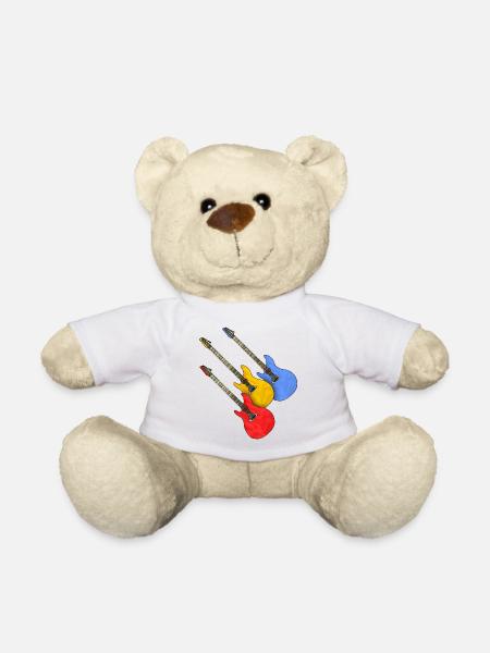 Guitares - Nounours - blanc