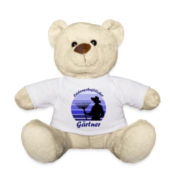 leidenschaftlicher Gärtner, plant dad - Teddy - Weiß - Vorne