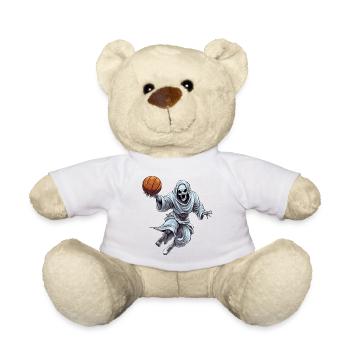 Basketballer Gespenst - Teddy - Weiß - Vorne