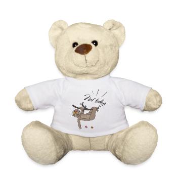 not today Sloth - Teddy Bear - white - Front