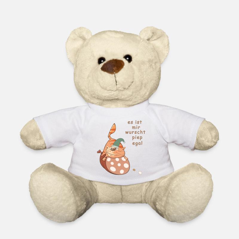es ist mir egal - Teddy - Weiß