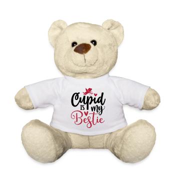 Design Cupid is my bestie - Nounours - blanc - Devant