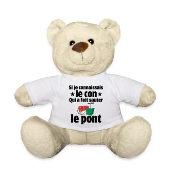 septième compagnie, 7ème compagnie, Pitivier - Nounours - blanc - Devant