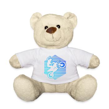 Dirt Biker Women's Dirt Bike Dirt Bike Supermoto - Teddy Bear - white - Front