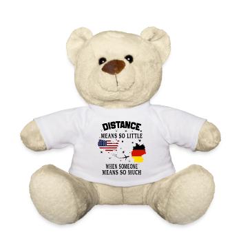 Distance Means So Little When Someone Means Much - Nounours - blanc - Devant