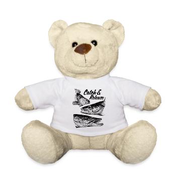 Catch & Release - Teddy Bear - white - Front