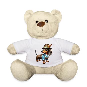 Teckel Bayern - Nounours - blanc - Devant