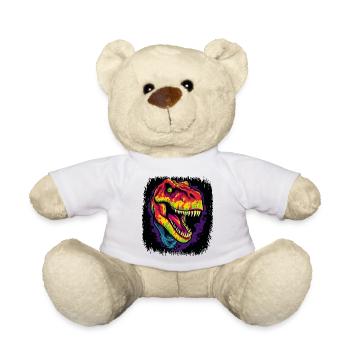 Mouvement De Paix Bday Oiseau Drôle Amusant Vert - Nounours - blanc - Devant