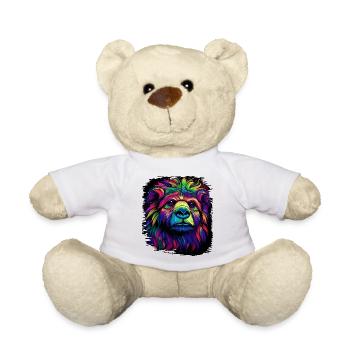 Paresseux Vêtements Chypystrie Étudiants Contrôleur Cool - Nounours - blanc - Devant