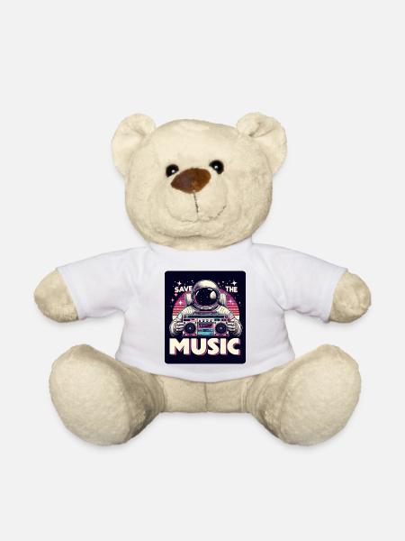 Save the Music - Teddy - Weiß