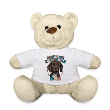 Chiens de papa allemands à poil court Chiens de chasse Wilsigns - Nounours - blanc - Devant