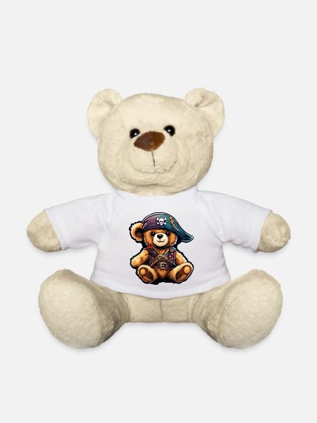 Teddybär / Kuscheltier / Stofftier / Geschenkidee - Teddy - Weiß