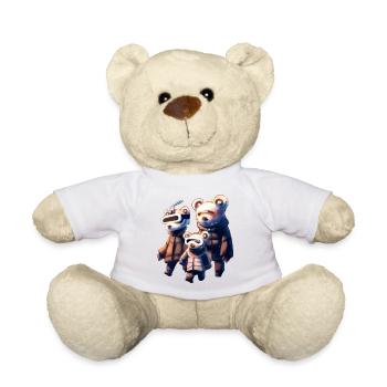 Bear _ 01 - Teddy Bear - white - Front