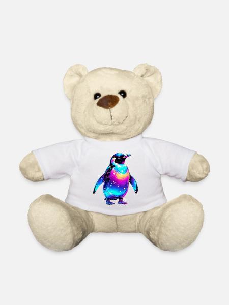 Pinguin - Teddy - Weiß