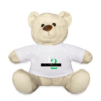 Saint-étienne - cadeau - hollywood - Nounours - blanc - Devant