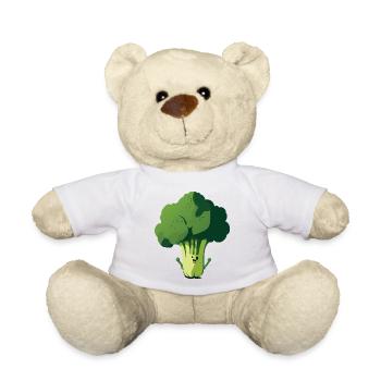 Bubatz - Legalize it - Brokkoli - Teddy - Weiß - Vorne
