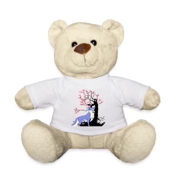 Renard Fantaisie Forêt Animal Conte De Fées Personnage Enfant - Nounours - blanc - Devant