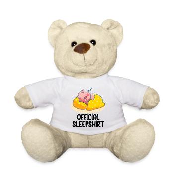 Drôle de dicton photo humour drôle idée idée cadeau - Nounours - blanc - Devant