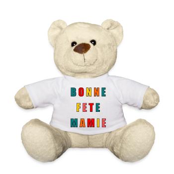 MAMA. MUTTERTAG. ALLES GUTE ZUM GEBURTSTAG - Teddy - Weiß - Vorne