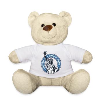 Symbol des Freiheitskreises - Teddy - Weiß - Vorne