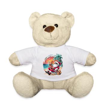 Noël en juillet - Nounours - blanc - Devant