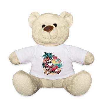 Noël en juillet - Nounours - blanc - Devant