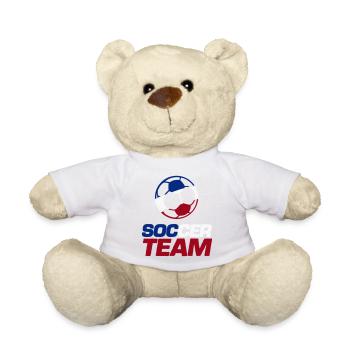 Équipe de France de football - Nounours - blanc - Devant