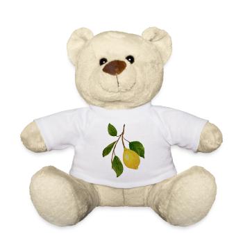Branche de citron - Nounours - blanc - Devant