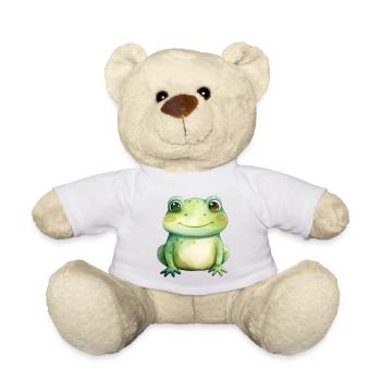 Frog class class frog in primary school - Teddy Bear - white - Front