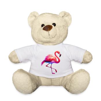 Flamant - Nounours - blanc - Devant