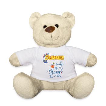 Été - Nounours - blanc - Devant